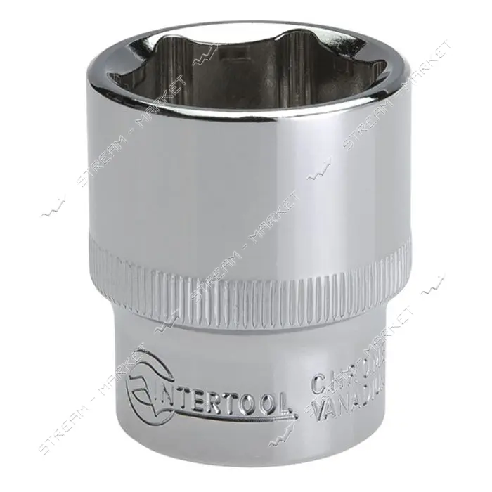Головка шестигранная Intertool ET-0025 1/2" 25x38мм Cr-V