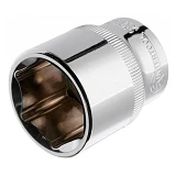 Головка шестигранная Intertool ET-0028 1/2" 28x38мм Cr-V