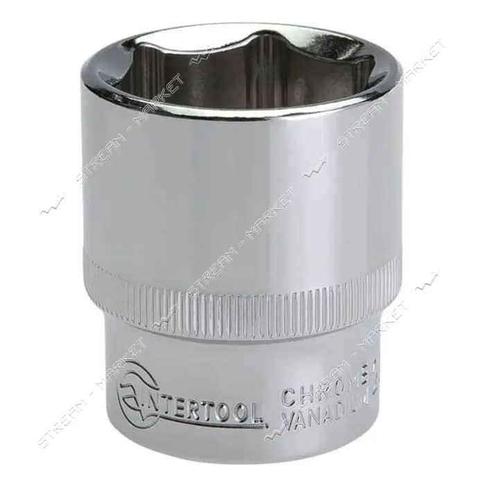 Головка шестигранная Intertool ET-0028 1/2" 28x38мм Cr-V