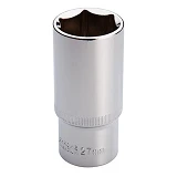 Головка шестигранная удлиненная Intertool ET-0127 1/2" 27x78мм