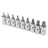 Набор бит Intertool ET-8400 Torx 1/2" T20-T60 55мм S2 Storm                                         