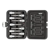 Набор бит Intertool ET-8401 Torx 1/2" T20-T60 100мм S2 Storm                                        