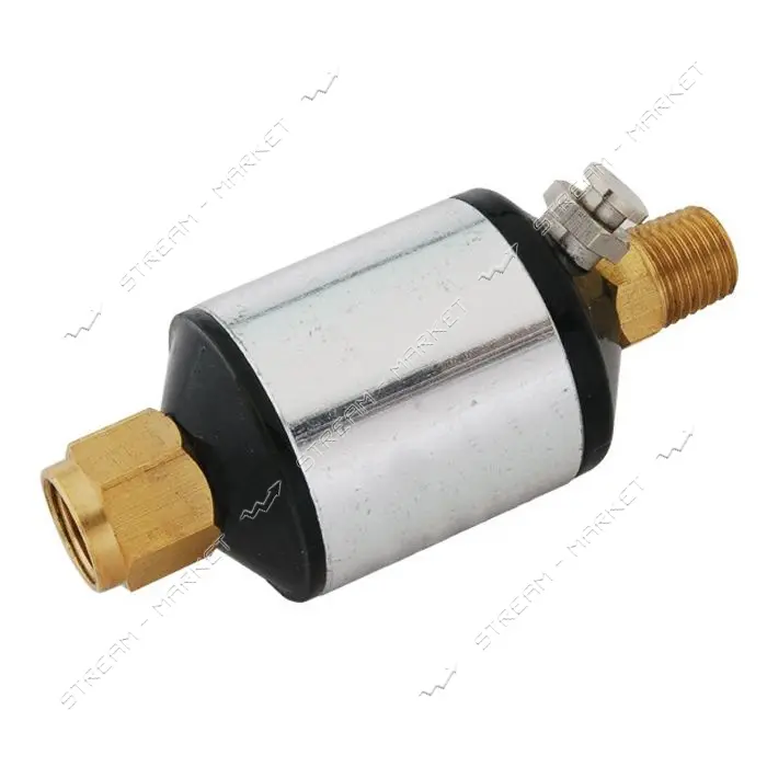 Мини фильтр для покрасочного пистолета Intertool PT-1403 1/4" в металлическом корпусе картридж-пено 