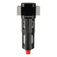 Фильтр для очистки воздуха Intertool PT-1414 3/4" 5мкм 1900л/мин металл профессиональный