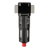 Фильтр для очистки воздуха Intertool PT-1415 1/2" 5мкм 1900л/мин металл профессиональный