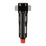 Фильтр для очистки воздуха Intertool PT-1416 1/4" 5мкм 950л/мин металл профессиональный             
