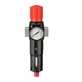Фильтр для очистки воздуха с редуктором Intertool PT-1417 3/4" 5мкм 2600л/мин металл профессион.