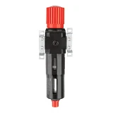 Фильтр для очистки воздуха с редуктором Intertool PT-1418 1/2" 5мкм 2500л/мин металл профессион.    