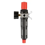Фильтр для очистки воздуха с редуктором Intertool PT-1419 1/4" 5мкм 1200л/мин металл профессион.    