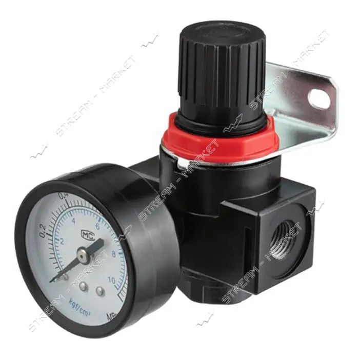 Регулятор давления Intertool PT-1425 1/4" 0.5-8 бар                                                 