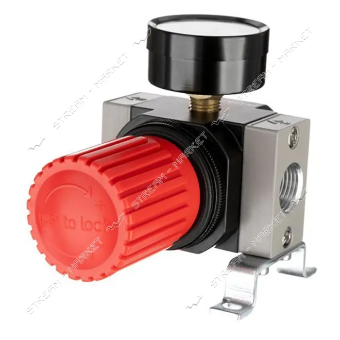 Регулятор давления Intertool PT-1428 1/2" 1-16 бар 4000 л/мин профессиональный