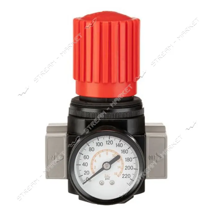 Регулятор давления Intertool PT-1428 1/2" 1-16 бар 4000 л/мин профессиональный