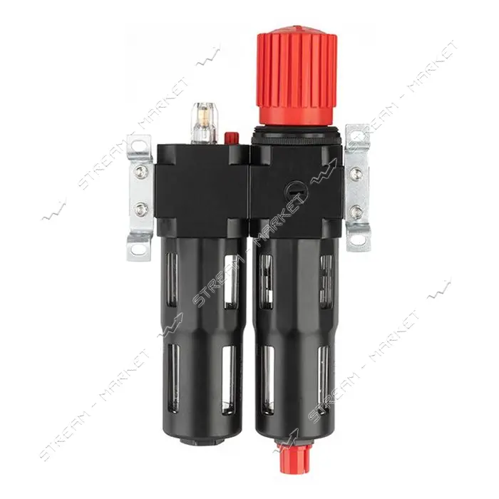 Блок подготовки воздуха Intertool PT-1434 1/2" 5мкм 1800л/мин металл профессиональный               