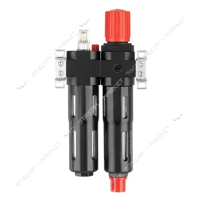 Блок подготовки воздуха Intertool PT-1435 1/4" 5мкм 850л/мин металл профессиональный