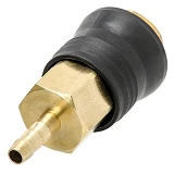 Быстроразъемное соединение на шланг Intertool PT-1811 6мм латунь                                    