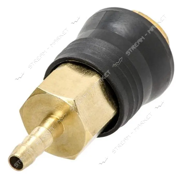 Быстроразъемное соединение на шланг Intertool PT-1811 6мм латунь                                    
