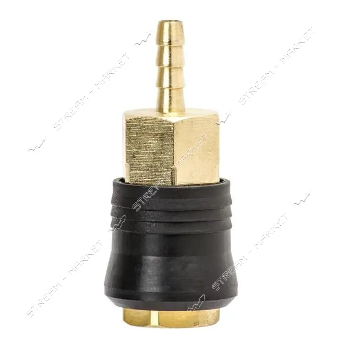 Быстроразъемное соединение на шланг Intertool PT-1811 6мм латунь                                    