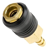 Быстроразъемное соединение на шланг Intertool PT-1812 8мм латунь