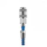 Быстроразъемное соединение Intertool PT-1831 с пружиной для спиральных и прямых шлангов 6.5х10мм