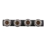 Разветвитель воздуха Intertool PT-1856 1/4" на 4 выхода прямой с быстроразъемными соединениями 10