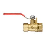 Кран шаровый воздушный Intertool PT-1881 латунь внутренняя резьба 1/4"-1/4" STORM
