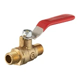 Кран шаровый воздушный Intertool PT-1882 латунь наружная резьба 1/4"-1/4" STORM