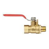 Кран шаровый воздушный Intertool PT-1883 латунь внутренняя резьба 1/4"- наружная резьба 1/4" STORM  