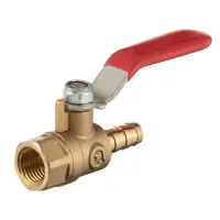 Кран шаровый Intertool PT-1887 Storm воздушный внутренняя резьба 1/4" на шланг 8мм латунь           