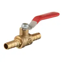 Кран шаровый воздушный Intertool PT-1895 латунь на шланг 10мм STORM                                 