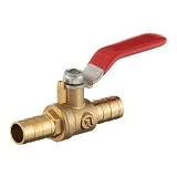 Кран шаровый воздушный Intertool PT-1896 латунь на шланг 12мм STORM