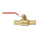 Кран шаровый воздушный Intertool PT-1896 латунь на шланг 12мм STORM