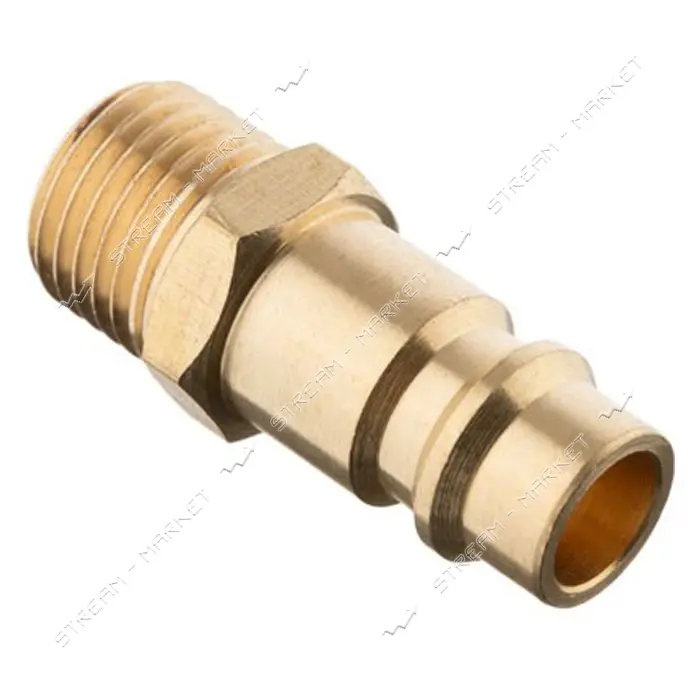 Переходники Intertool PT-5820 c наружной резьбой 1/4 на ответную часть быстроразъемного соед. 50шт