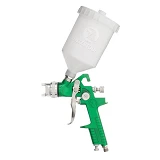 Краскопульт пневматический Intertool PT-0120 HVLP форсунка 2.0мм верхний пластиковый