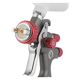 Краскопульт пневм. Intertool PT-0148 LVLP TEFLON проф. форсунка 1.8мм верхний пласт бак             