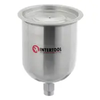 Бачок металлический с внутренней резьбой Intertool PT-1906 М16х1.5 600мл