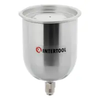 Бачок металлический с наружной резьбой Intertool PT-1907 M14x1.25 600мл