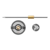Комплект форсунки Intertool PT-2002 0.8мм для краскопульта HVLP РТ-0101 форсунка воздушная головка