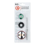 Компл. форсунки Intertool PT-2118 1.8мм для краскоп.PT-0100 РТ-0105 РТ-0105D дюза возд.головка игла