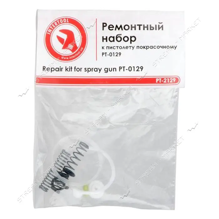 Набор ремонтный для краскопульта Intertool PT-2129 LVMP PT-0129