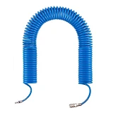 Шланг спиральный полиуретановый Intertool PT-1712 6.5x10мм 15м с быстроразъемными соединениями