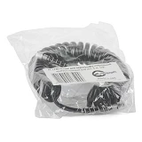 Шланг для аэрографа спиральный Intertool PT-1750 полиуретан 6x4мм 3м 1/8"-1/8" с переходником       