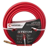 Шланг гибридный профессиональный Intertool PT-1762 20 атм 6x11мм 20м с латун.быстр. соед.Storm