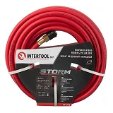 Шланг гибридный проф Intertool PT-1772 20атм 8x15мм 20м с латун быстроразъемным соединением storm   