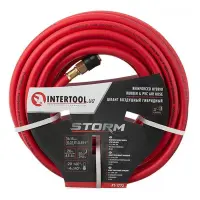 Шланг гибридный проф Intertool PT-1772 20атм 8x15мм 20м с латун быстроразъемным соединением storm