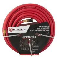 Шланг гибридный проф. Intertool PT-1783 20 атм 10x17мм 30м с латун. быстр. соедин. Storm