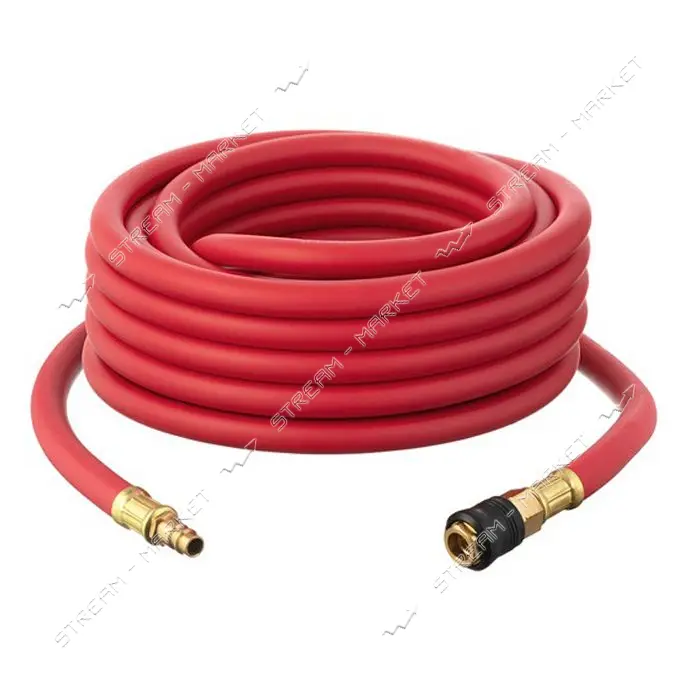 Шланг гибридный проф. Intertool PT-1783 20 атм 10x17мм 30м с латун. быстр. соедин. Storm            