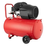 Компрессор Intertool PT-0005 100л 2.23кВт 220В 8атм 354 л/мин 2 цилиндра