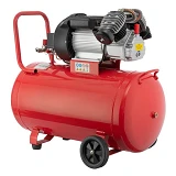 Компрессор Intertool PT-0008 100л 3кВт 220В 8атм 420 л/мин 2 цилиндра                               