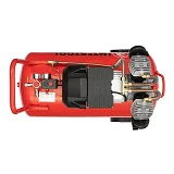 Компрессор Intertool PT-0008 100л 3кВт 220В 8атм 420 л/мин 2 цилиндра                               