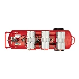Компрессор Intertool PT-0024 100л 3х0.75кВт 220В 8атм 415 л/мин малошумный безмасляный 6 цилиндр    